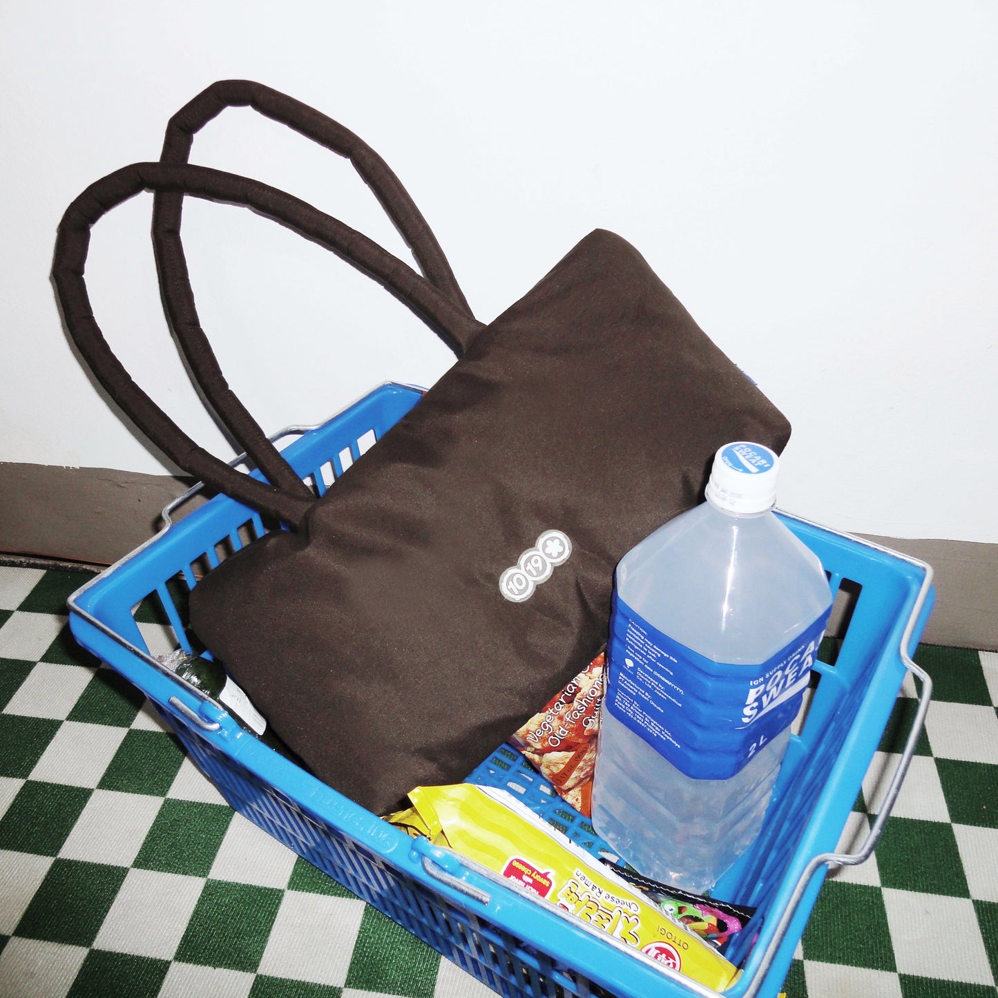 'Coffee' Shoulder Bag in Dark Brown